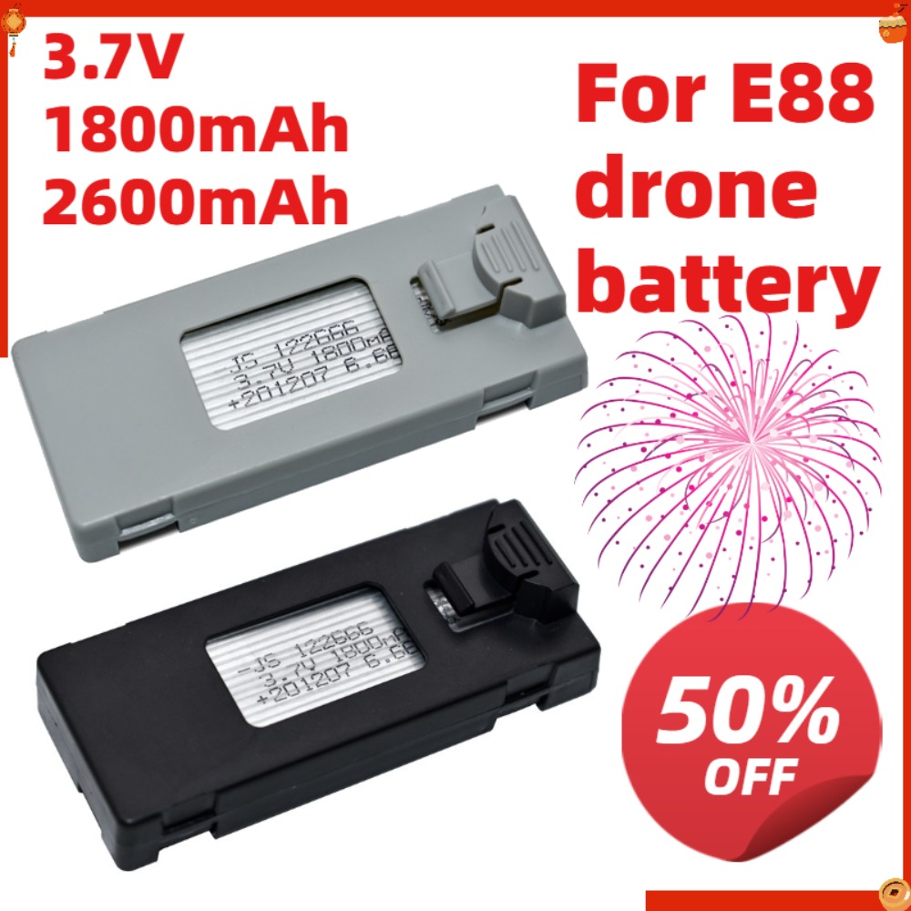 Rc Drone E88 - 3.7V 1800mAh 2600mAh E88 드론용 리모컨