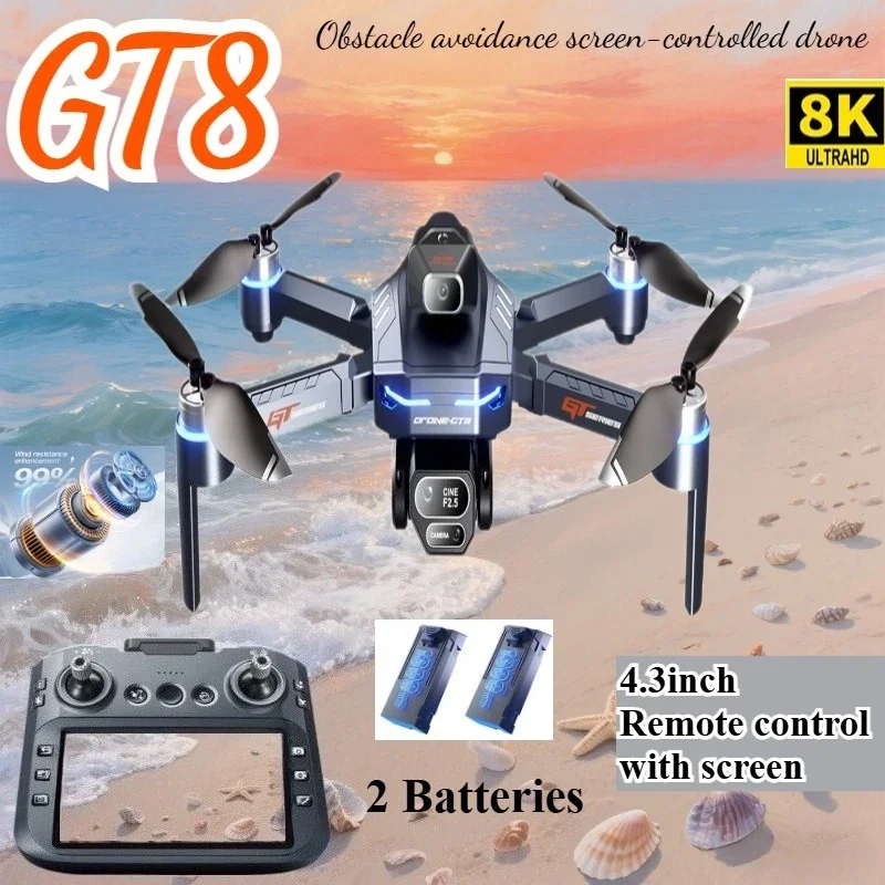 Drone Gt8 Rc - 드론 4K HD GT8 카메라 장애물