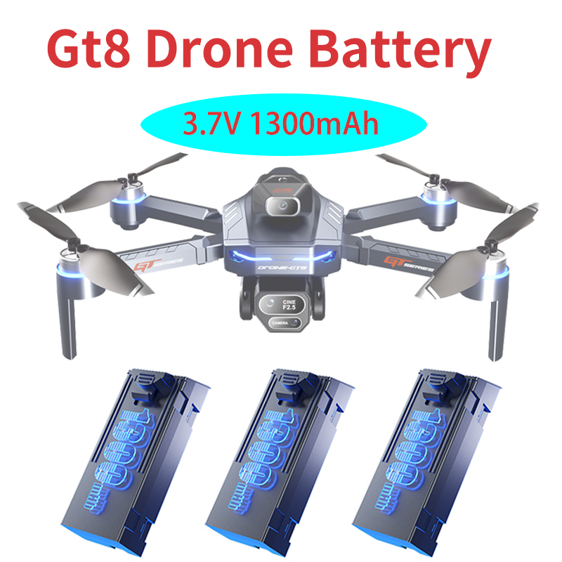 Drone Gt8 Rc - 기존 3.7V 1300mAh GT8 드론 배터리