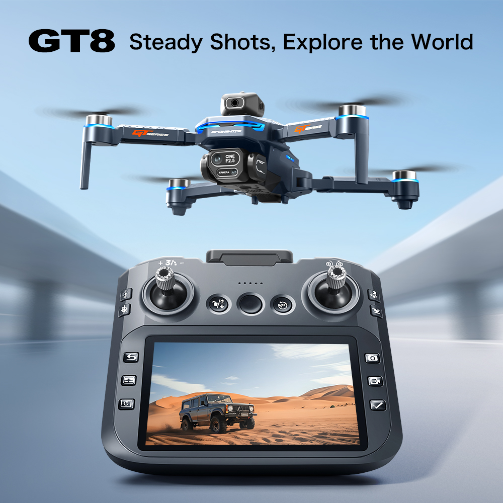 Drone Gt8 Rc - KBDFA GT8 드론 6K HD 듀얼