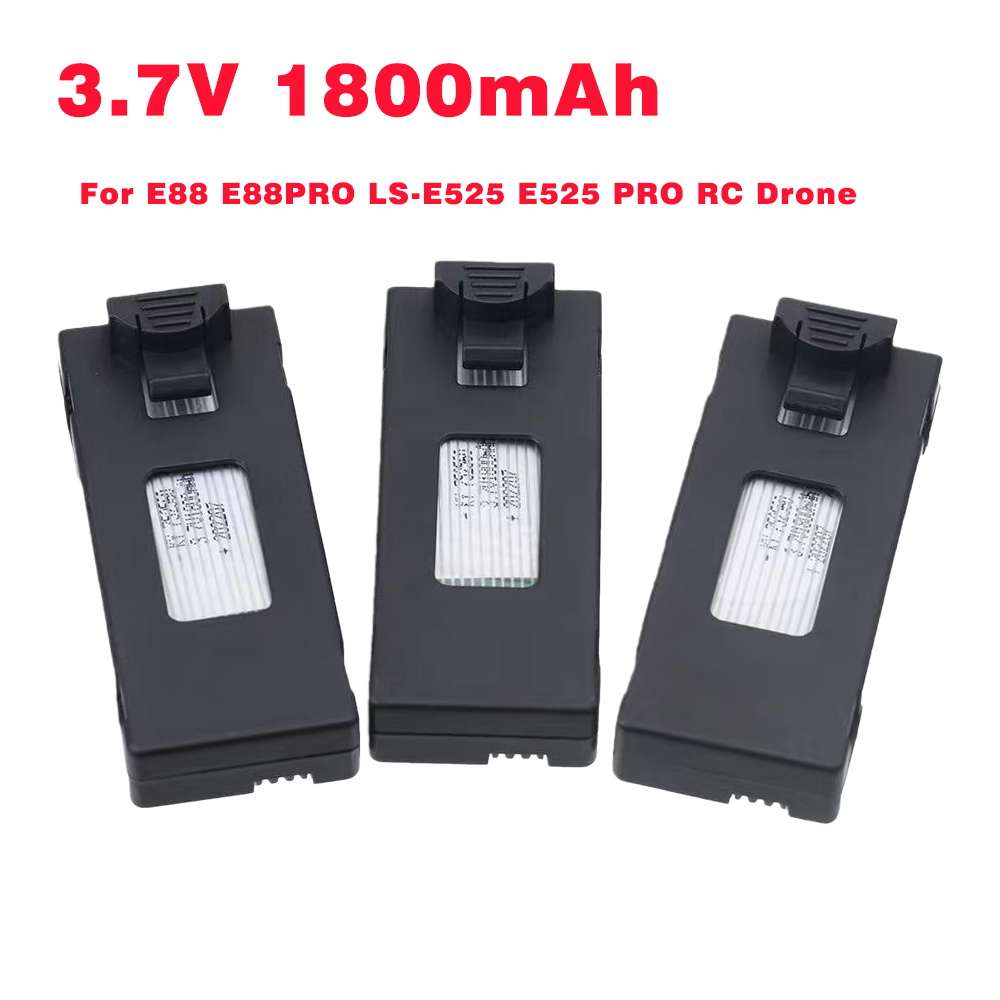3.7V 1800Mah RC 드론 배터리 액세서리 E8 - Rc Drone E88 리뷰 및 가격