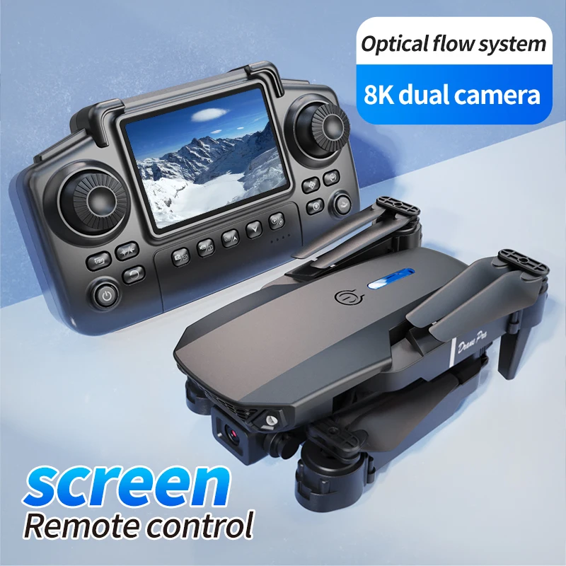전문 E88 프로 드론 스크린 8K HD 카메라 WiF - Drone Rc Foldable 리뷰 및 가격