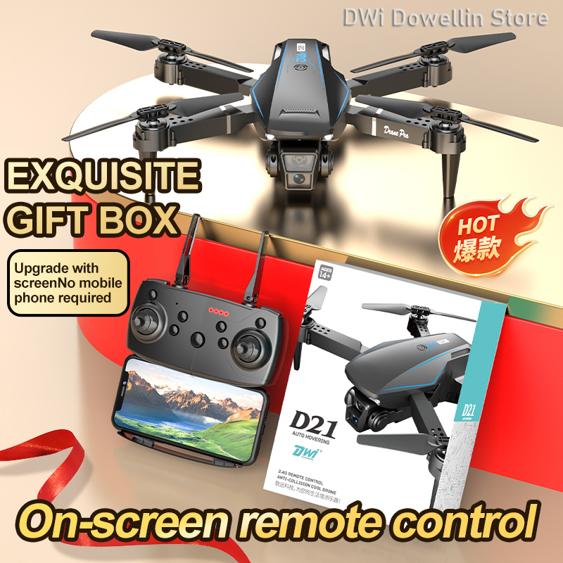 DWI 전문 드론 D21 4K 광각 HD 카메라 WiF - Drone Rc Foldable 리뷰 및 가격