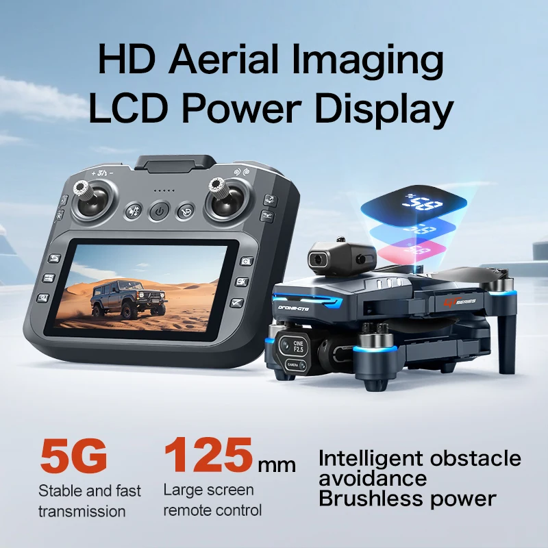 GT8 드론 4K HD 카메라 장애물 회피 항공 사진  - Drone Gt8 Rc 리뷰 및 가격