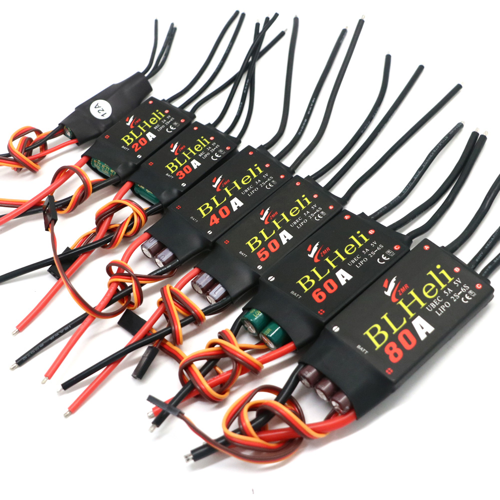 BLHeli 브러시리스 ESC 80A 12A 20A 3 - Rc Motor Drone 리뷰 및 가격