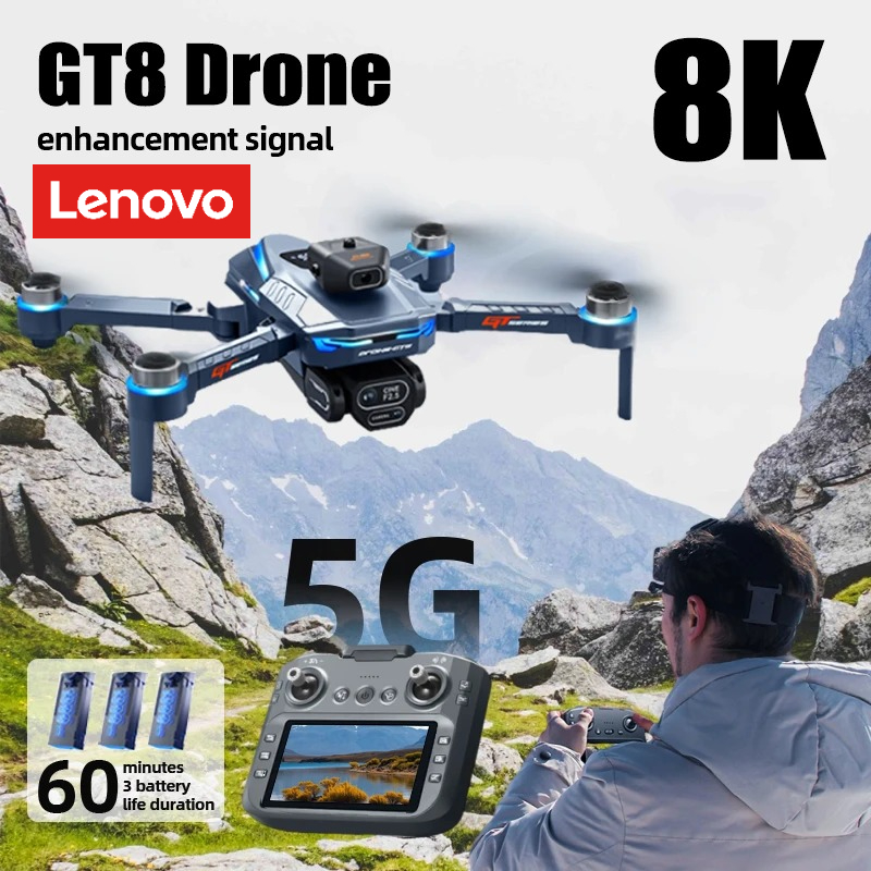 레노버 GT8 드론 8K 프로페셔널 4K HD 카메라  - Drone Gt8 Rc 리뷰 및 가격